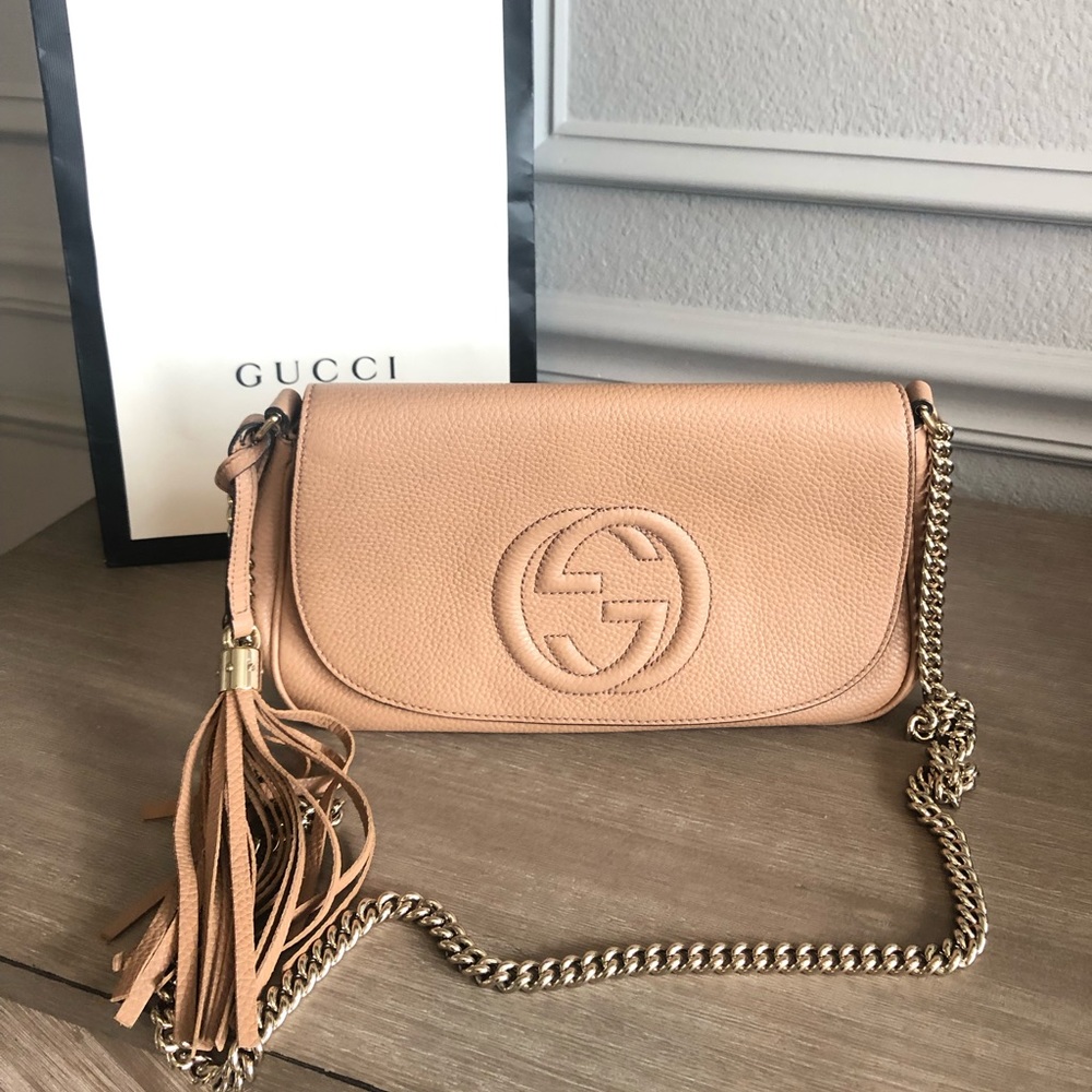 SOLD Gucci soho medium size crossbody bag
